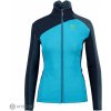 Karpos FEDERA FULL-ZIP dámska mikina, blue atoll/vulcan/midnight L