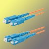 Optický patchkabel duplex SC-SC, 50/125 um MM, 1 m