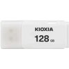 Kioxia USB flash disk, USB 2.0, 128GB, Hayabusa U202, Hayabusa U202, biely, LU202W128GG4