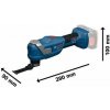 BOSCH - zahrada/dílna BOSCH Multifunkčné náradie PRO GOP18V-30 + L-BOXX (0.601.8G3.001)