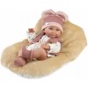 Llorens 73816 New Born holčička - realistické miminko s celovinylovým tělem - 40 cm
