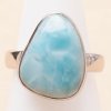 Nefertitis Larimar prsteň striebro Ag 925 LOT429 - 54 mm (US 7), 4,6 g
