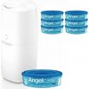 PHILIPS AVENT Kôš na plienky Classic + 1 kazeta + náhradné kazety 6 ks 56x35x26 biela