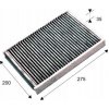 VALEO FILTER KABÍNY S UHLÍM VOLVO S60 II S80 II V6