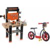 Smoby Set pracovná dielňa Black & Decker s vŕtačkou a balančné odrážadlo Autá