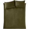 Kaki zamatové obliečky na dvojlôžko/predĺžené 230x220 cm Kingsley – Catherine Lansfield