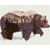 Zuty Diamantové maľovanie MEDVEĎ 40x50 cm vypnuté plátno na rám