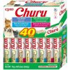 Inaba Churu Cat Snack tuniak a morské plody Multipack 40 x 14 g