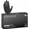 Nitrilové rukavice NITRIL IDEAL3 100 ks, čierne L