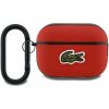 Lacoste Petit Pique Púzdro s Croc Logom pre AirPods Pro 2 Červené (LCAP2PVCR)