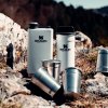 STANLEY ADVENTURE Pre-Party Shot Glass + Flask Set Polar white