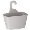 Závesný košík Mandy PP plast striebrošedá