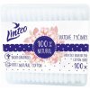 Linteo Papierové vatové tyčinky 100% natural 100 ks v boxe