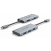 Dokovacia stanica Vention USB-C do HDMI / 3x USB 3.0 / SD / TF Docking Station Aluminum Alloy Type 0.15M Gray (TOOHB)