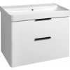 Aqualine DENEB umývadlová skrinka 77,3x55x43,5cm, biela mat DN280