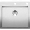 Blanco CLARON 500-IF/A DURINOX 523393 jednodrez bez odkvapu nerez Durinox, vstav/do roviny