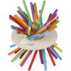 Spoločenská hra pre deti Bláznivé paličky Game of Skill Crazy Sticks Janod 36 dielov pre 2-6 hráčov