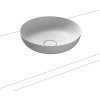 Kaldewei Miena umývadlo 38x38 cm okrúhly pultové umývadlo biela 909406003711