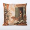 Takoy nepremokavý polyester ráno na balkóne-HT-00334 45 x 45 cm
