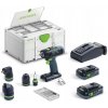 Aku vŕtačka Festool T 18+3 HPC I-Set