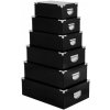 5five Sada obdélníkových úložných boxů, 6 kusů
