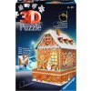 Ravensburger 11237 Puzzle 3D Perníková chalúpka svietiaca 216 dielikov