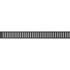 Alcaplast PURE-1150BLACK Rošt pre líniový podlahový žľab