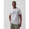 Gap tričko s logom Everyday Soft sivé