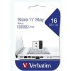 Verbatim USB flash disk, USB 2.0, 16GB, Nano, Store N Stay, černý, 97464, USB A