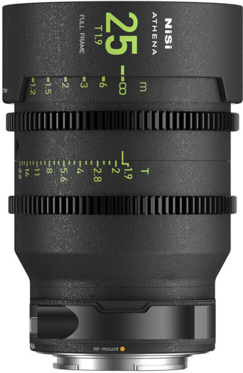 NiSi Cine Lens Athena Prime 25mm T1.9 Sony E-mount