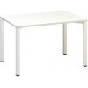 kancelársky stôl Alfa 200, 120 x 80 x 74,2 cm, rovné prevedení, dezén biela, RAL9010