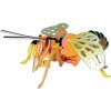 Woodcraft Drevené 3D puzzle Včela malá farebná EC018