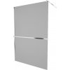 MEXEN/S - KIOTO Sprchová zástena WALK-IN s poličkou a držiakom uterákov 90 x 200, grafit 8 mm, chróm 800-090-121-01-40