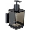 Wenko WENKO 71444800 - Dávkovač mydla VACUUM-LOC QUADRO ED 7,5 x 16 cm čierny WE0753 + záruka 3 roky zadarmo + záruka 3 roky zadarmo
