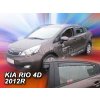 Deflektory na Kia Rio Sedan 2012-2017 (+zadné)