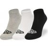 NEW ERA ponožky Flag Sneaker 3Pack Grawhiblk GRAWHIBLK vel. 43-46