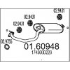 Koncový tlmič výfuku MTS 01.60948