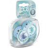 LOVI Cumlík silikónový dynamický TIE DYE 0-3m 2ks chlapec