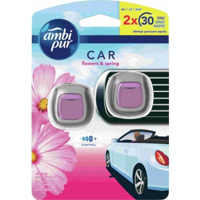 Ambi Pur Car Flowers & Spring 2x2ml