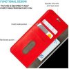 Pouzdro typu kniha FIXED Opus pro Samsung Galaxy A16 4G/5G, červené FIXOP3-1500-RD