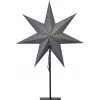 Dekoratívna hviezda 75 cm STAR TRADING Ozen šedá