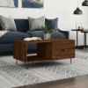 vidaXL Konferenčný stolík hnedý dub 90x50x40 cm kompozitné drevo 829211
