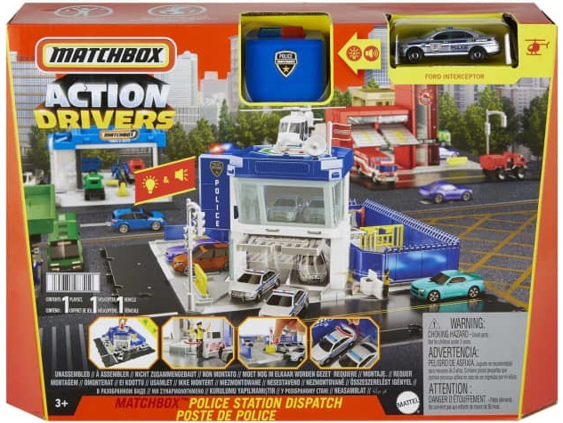 Matchbox Súprava Policajná stanica Real Life Adventures