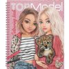 Top Model LeoHeart - Kreatívna omaľovánka s nálepkami -