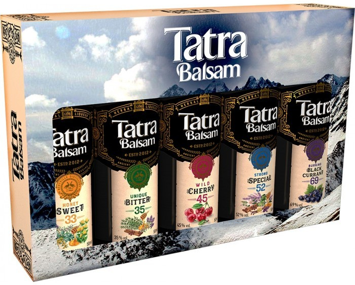 Tatra Balsam 33%, 35%, 45%, 52%, 69% 5 x 0,05 l (karton)