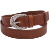 Elegantný dámsky kožený opasok š 2,8 cm MERCUCIO koňak 115
