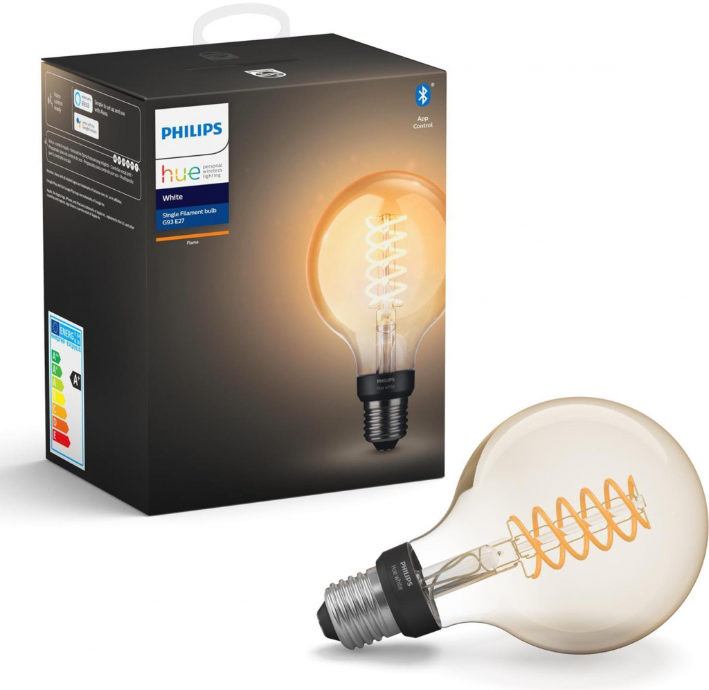 Philips LED žiarovka Hue White Filament 7W E27 G93 929003051901