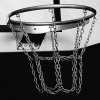 Basketbalová obruč Outdoor STEEL 8 úchytová (8 úchytová, pozinkovaná obruž bez reťaze (siete))