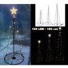 LED svetelný strom s Hviezdou 106 LED -180 cm LE-059W-8