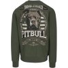 Pitbull West Coast mikina pánska bez kapucne TROUBLEMAKER green Veľkosť: L, Farba: zelená